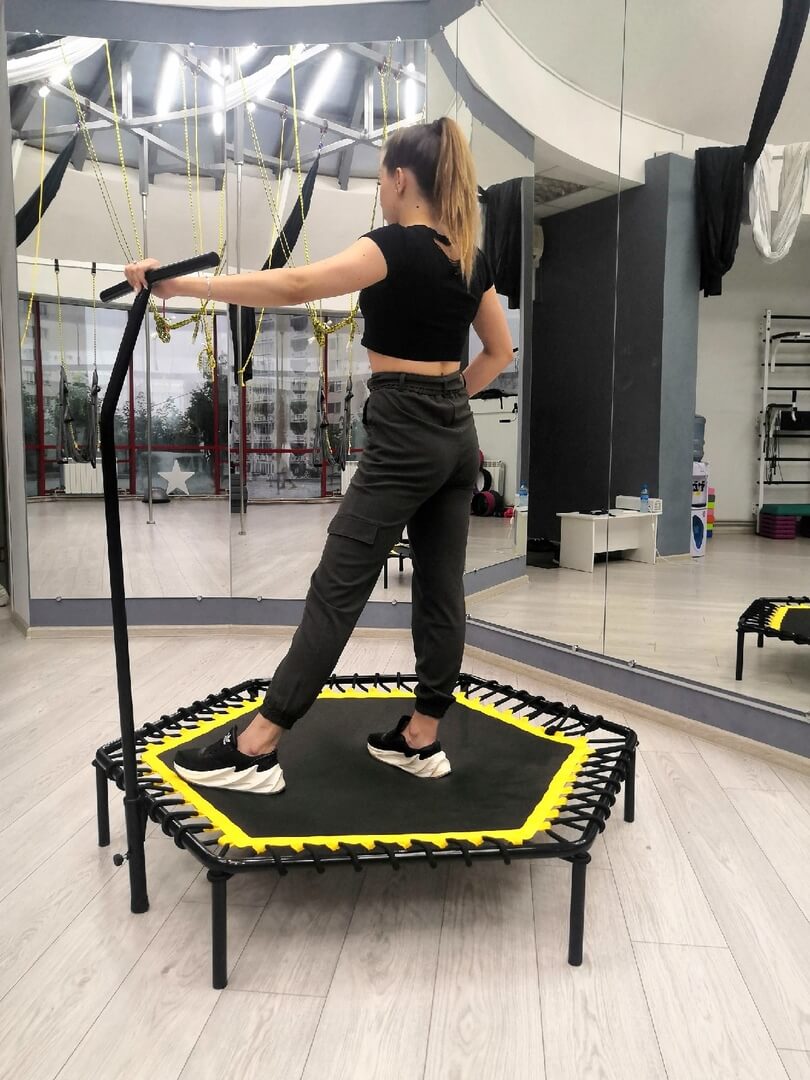 Купить Фитнес батут 120см (Съёмная ручка)